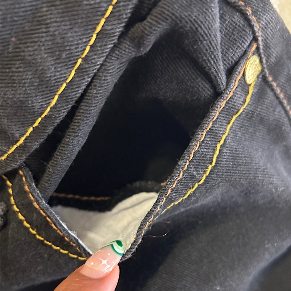 Y2K SouthPole Black Straightleg Jeans - Picture 8 of 15